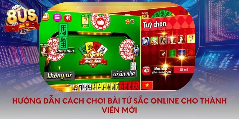 Hướng dẫn cách chơi bài tứ sắc online cho thành viên mới